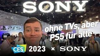 SONY ohne TVs, aber mit E-Auto, VR2 & PS5 Versprechen CES 2023