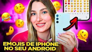 EMOJIS DE IPHONE NO SEU ANDROID 2024