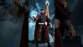 COUNTRIES AS DOCTOR STRANGE #ai #marvel #superherofusion #fusion #avengers #doctorstrange