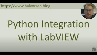 Python Integration with LabVIEW