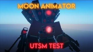 Roblox Upgraded Titan Speaker Man Test Animation | Moon Animator