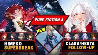 Himeko & Clara / Herta - NEW Pure Fiction | No Limited Eidolons | Honkai: Star Rail v2.6