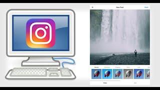 Upload from your Computer to Instagram no software required