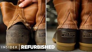 How L.L.Bean Boots Are Professionally Restored | Refurbished | Insider