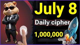 8 July Daily Cipher Morse Code on Hamster Kombat Today