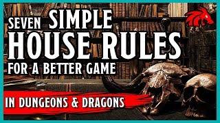 Seven House Rules to Improve Your D&D Game