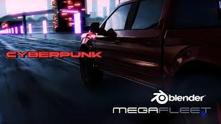 The MEGA Fleet Animation Contest 2024 - Cyberpunk