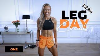 LEG DAY WORKOUT with Dumbbells - Strong Legs | Circuit Series Day 1