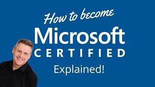 How to Become Microsoft Certified with Andy Malone MVP