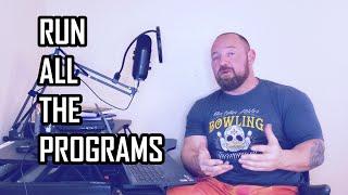 How to Run ALL THE PROGRAMS - Linear Progression, Periodization, Block