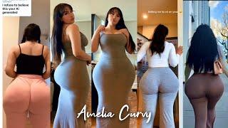 Amelia Curvy Plus Size Model _ Curvy model Fashion Influencers _ Wiki Biography  , Age , Facts.