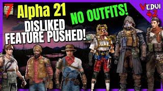 Alpha 20-21 DISLIKED Feature was PUSHED! OUTFITS! @Vedui42