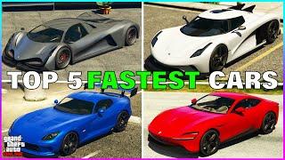 Top 5 FASTEST Custom Cars in GTA Online (2025 Updated!)