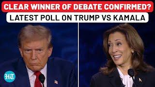 Trump Vs Kamala Debate Winner Out? Latest Poll Gives 5-Point Lead To… | US Elections 2024 | US News