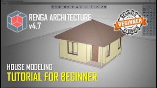 Renga Architecture v4.7 House Modeling Tutorial For Beginner