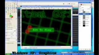 Ludum Dare 23 Timelapse: Atom Grid