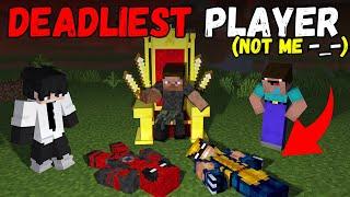 I Became the Most "POWERFUL" noob  Player in This SMP