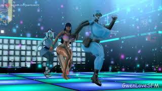 Tsunade, Chel and Maddie - Halloween party Dance (SFM Animation)