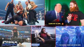 'Sami - Roman k Dushmann.. ️' Sami secret agent of Rock ! Paul reaction.. wwe Survivor series 2024