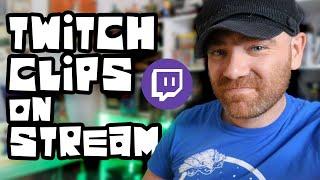 How to Show Twitch Clips on Your Stream for Shout Outs & BRB Screens