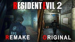 Resident Evil 2 - Remake vs Original Comparison