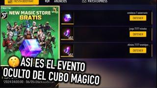 ASI ES EL EVENTO OCULTO DEL CUBO MAGICO GRATIS en 7 ANIVERSARIO FF LATAM  *actualizacion cubo*