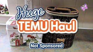 Huge TEMU HAUL!  Amazing New Items!  Not Sponsored - December 2023