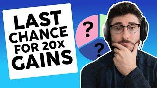 LAST CHANCE FOR 20X CRYPTO COINS! BUY THESE! (Watch ASAP)