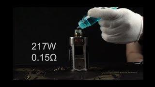 VOOPOO X217, Stimulate your senses! Enjoy the 217W super power with big clouds! 