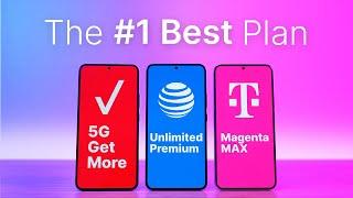 Verizon vs. AT&T vs. T-Mobile Unlimited Plan Comparison! (EARLY 2023)