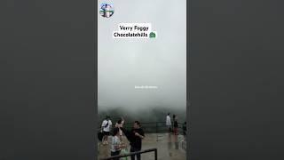 Verry Fog️Chocolatehills Amazing#chocolatehills#kmjs#fog#shorts#trending#amazing#dacullobrothers