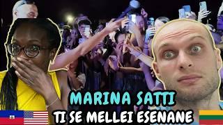 REACTION TO Marina Satti - Ti Se Mellei Esenane (Live Performance) | FIRST TIME HEARING