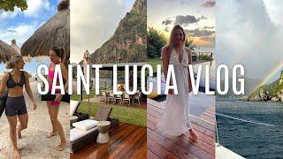 ST LUCIA VLOG: mud baths, sunset cruise, beach residence, + more !