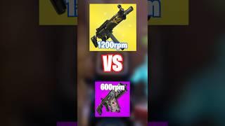 WHICH SMG IS BETTER?! BURST vs HYPER SMG Comparison Fortnite Chapter 5 #fortnite #chapter5 #shorts