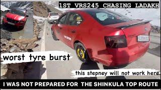 Vrs245 Worst Tyre Burst At The Shinkula Top.., I Was Really Not Prepared For This Situation Day 2