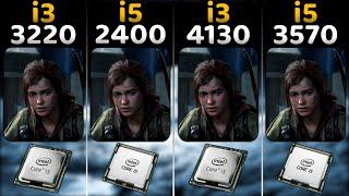 intel Core I3 3220 vs i5 2400 vs i3 4130 vs i5 3570 | 10 Games Tested in 2023