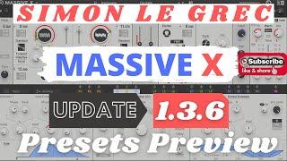 Native Instruments | Massive X Update 1.3.6 | "Best of" Presets