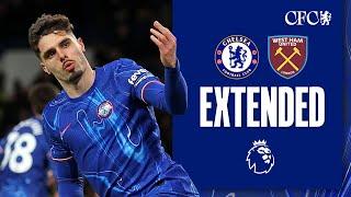 Chelsea 2-1 West Ham | BLUES FIGHT BACK OVER HAMMERS! | HIGHLIGHTS - Extended | Premier League 24/25