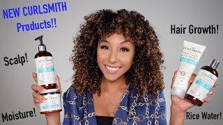 NEW Curlsmith Products for Hair Growth & Scalp Relief! | BiancaReneeToday