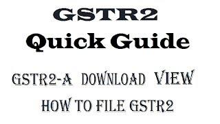 How to file  GSTR 2  return