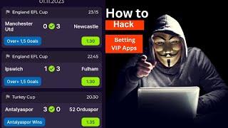 How to Hack Vip Betting Apps for free | Football Predictions | Soccer Predictions