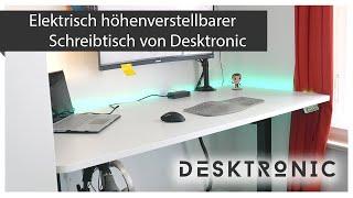 Elektrisch höhenverstellbarer Schreibtisch - Top Tisch zum Top Preis!