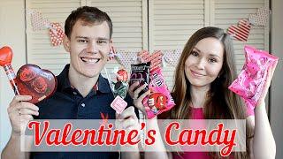 Американские сладости на День Св. Валентина! // TRYING VALENTINE'S DAY CANDY