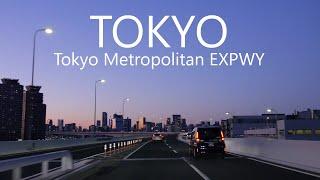 Tokyo Met. EXPWY Night Drive 4K | Funaboribashi - Rainbow Bridge - Ikebukuro - Harumi