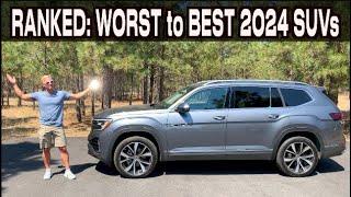 Ranking the Worst to Best 2024 Midsize SUVs