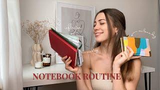 Notebook Routine | Meine Journals & Ideen, Notizbücher zu füllen 