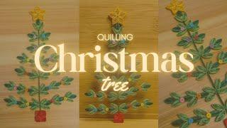 HOW TO MAKE QUILLING CHRISTMAS TREE | HANDMADE PAPER CRAFT 