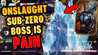 MK Mobile. New Characters Are Made To MAKE US SUFFER! Onslaught Sub-Zero Boss is PAIN...