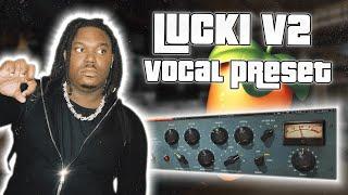 The BEST Lucki Ecks VOCAL Preset EVER  FL Studio Vocal Tutorial