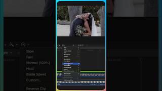 Slow motion with automatic speed #finalcutpro #finalcutproxtutorial #finalcutprox